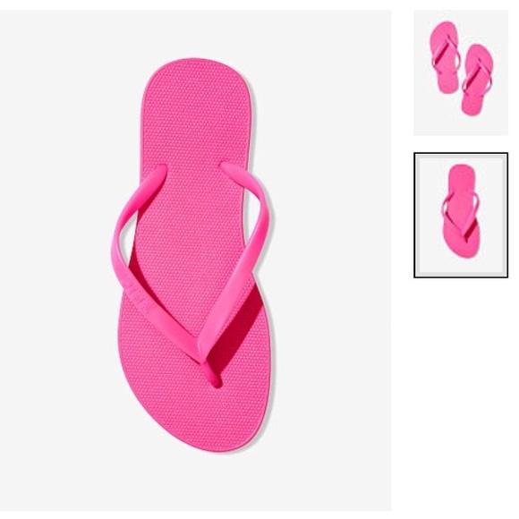 Pink by Victoria’s Secret Flip Flops - Picture 3 of 3